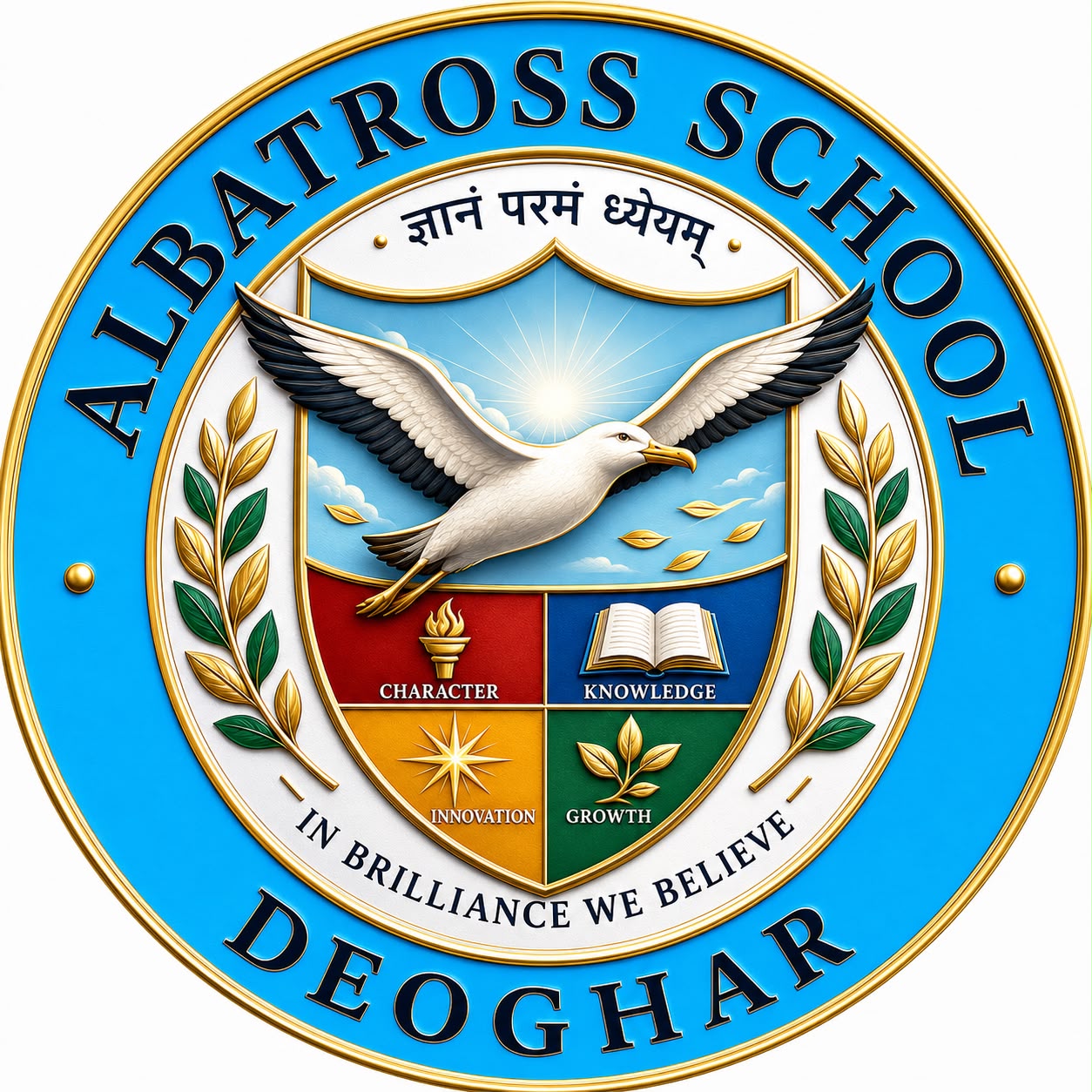 Albatross School Crest